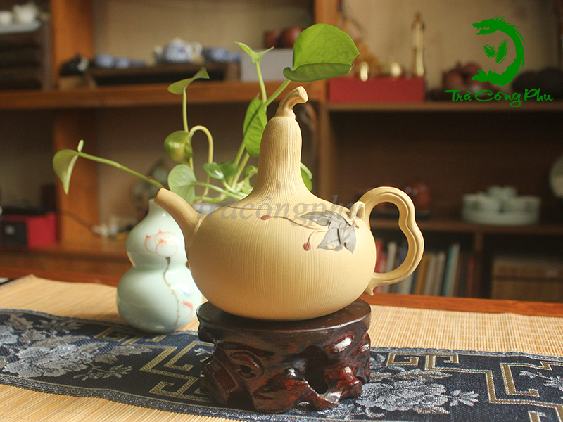 Ấm Tử Sa Cà Đoạn Hồ Lô Nguyên Khoáng Đoàn Nê - ATS1106